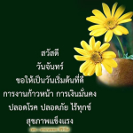 สวัสดีวันจันทร์: เริ่มต้นสัปดาห์ใหม่อย่างมีพลัง