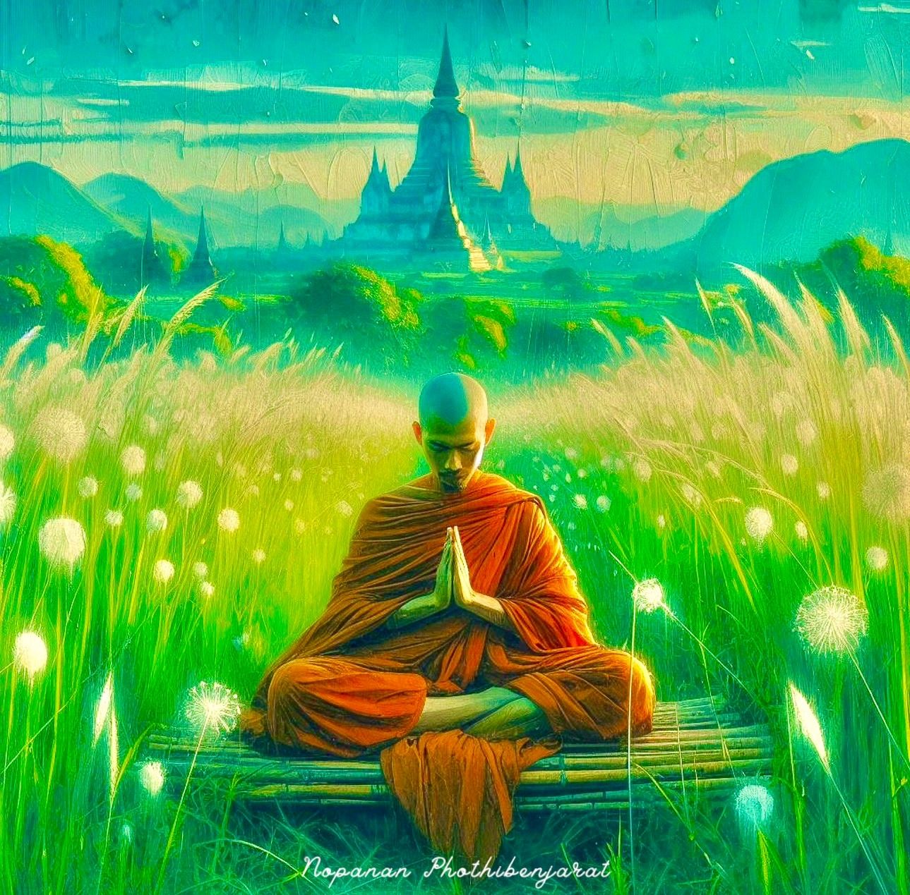 ภาพพระพุทธศาสนาจาก A.I. ชุดที่ 1 (Artificial Intelligence) ภาพพระพุทธศาสนาจาก A.I. 