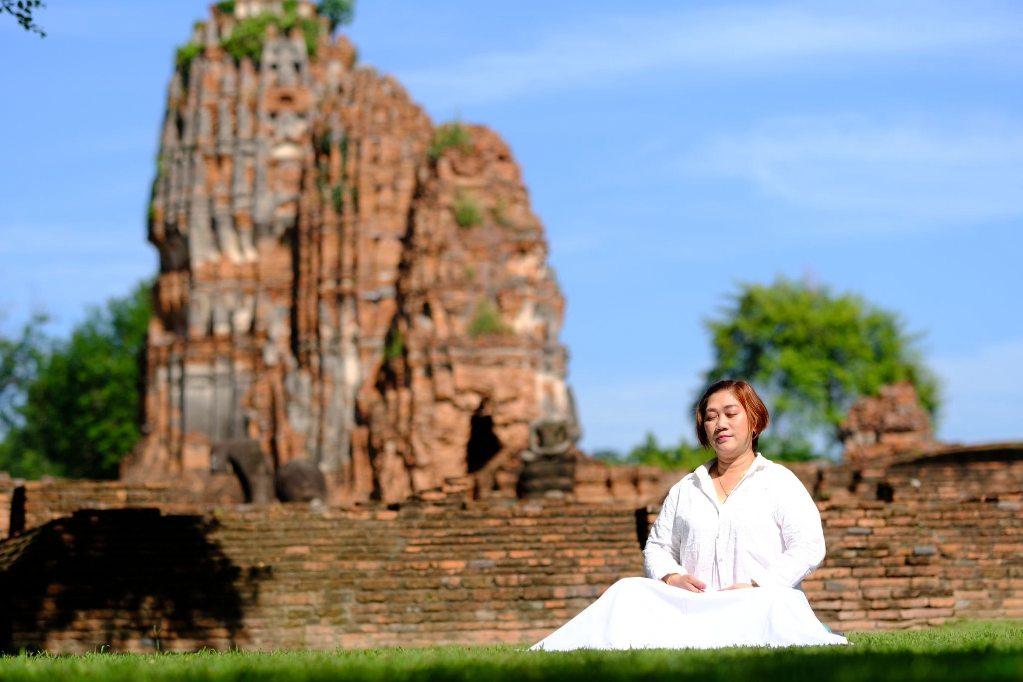 การทำสมาธิในธรรมชาติที่อายุรเวท