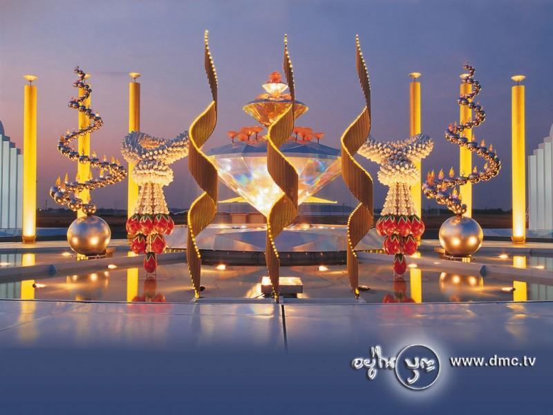ภาพพื้นหลัง No.103:ภาพสวยงาม..ให้กำลังใจในการสร้างบารมี