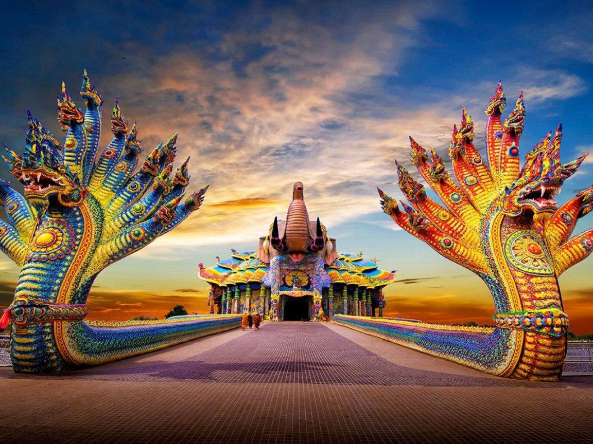ภาพพื้นหลัง No.11161:รวมภาพศาสนสถานที่ทรงคุณค่าและงดงาม