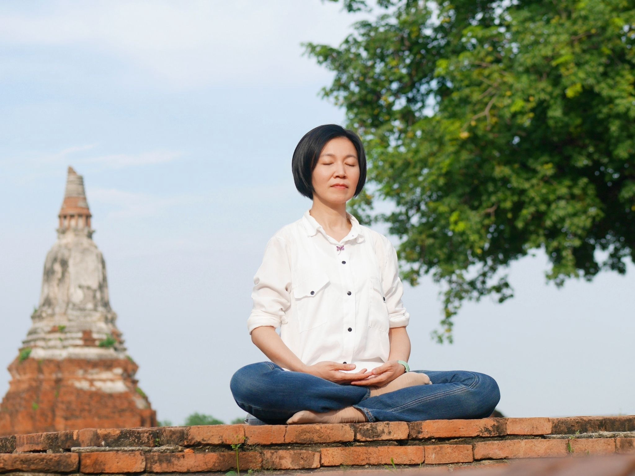 การนั่งสมาธิในธรรมชาติ