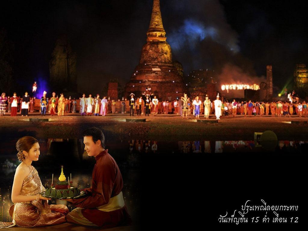 ภาพพื้นหลัง No.2643:ภาพวันลอยกระทง