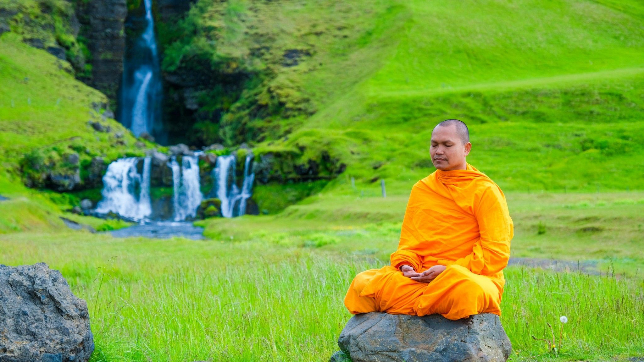 ภาพ No.14341:ภาพการนั่งสมาธิ Meditation photo