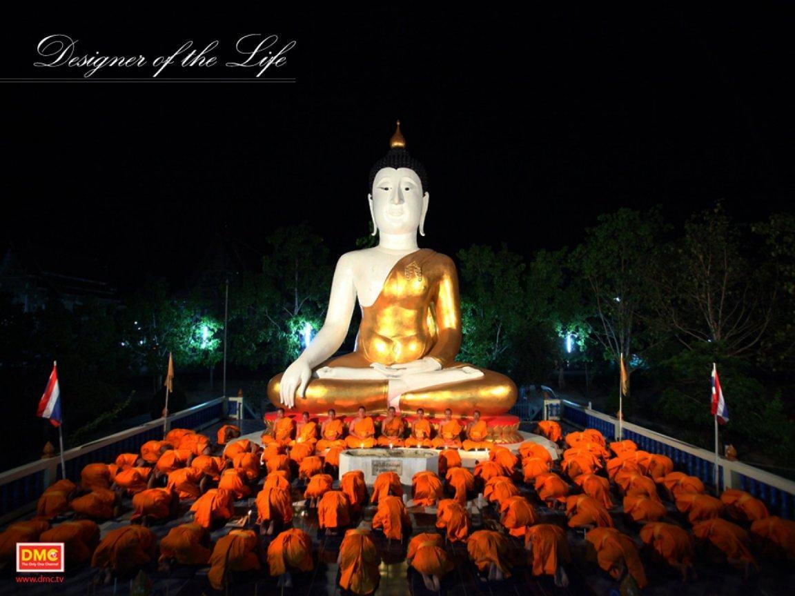 ภาพพื้นหลัง No.414:บวชพระแสนรูปเข้าพรรษา