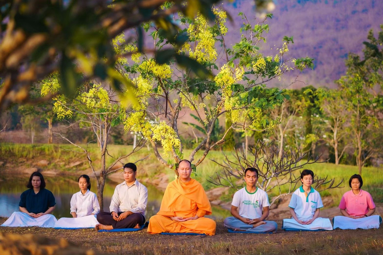 การนั่งสมาธิในธรรมชาติ