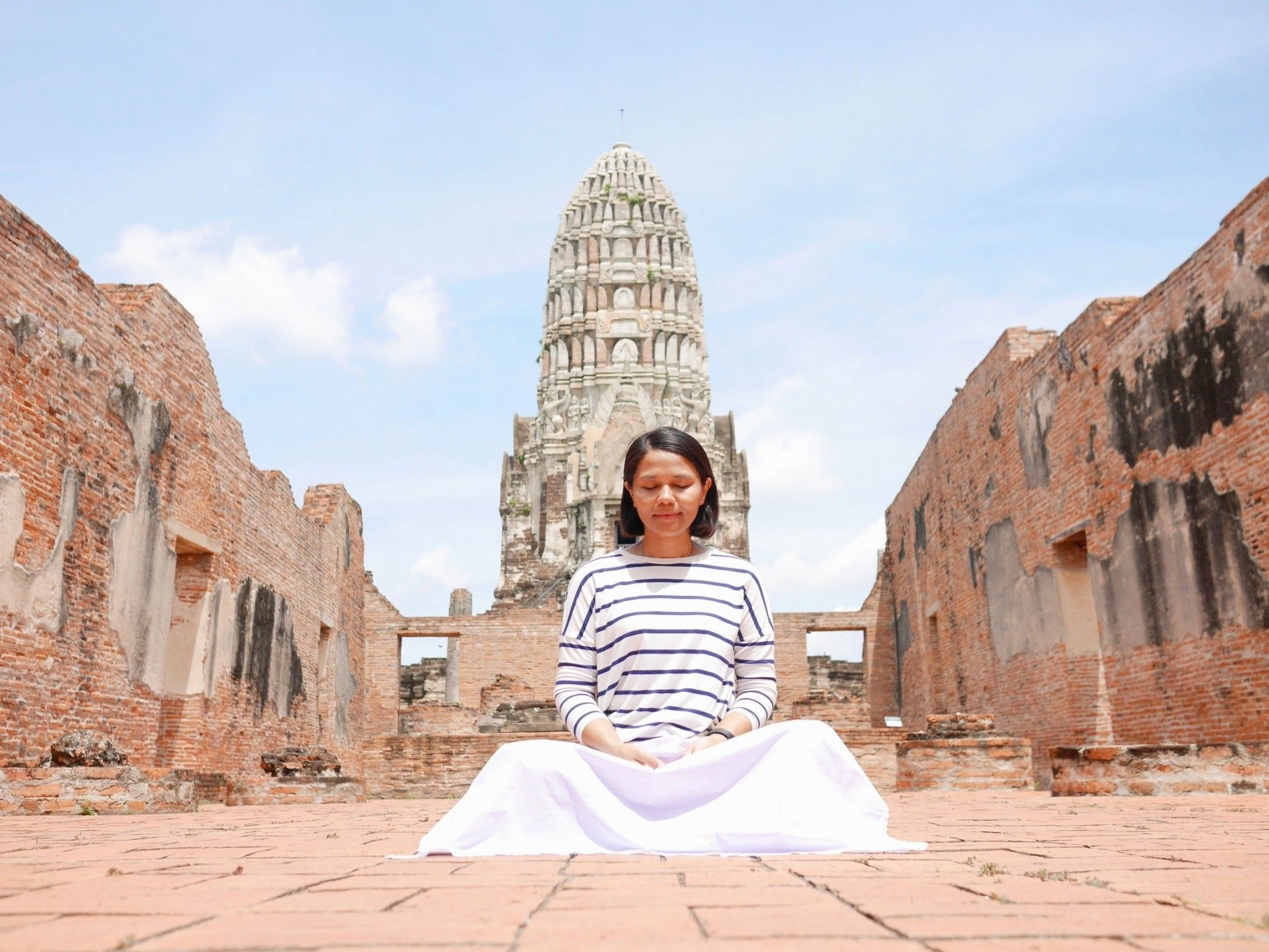 การทำสมาธิในสถานที่ประวัติศาสตร์