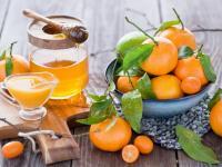 น้ำผึ้งกับผลส้ม