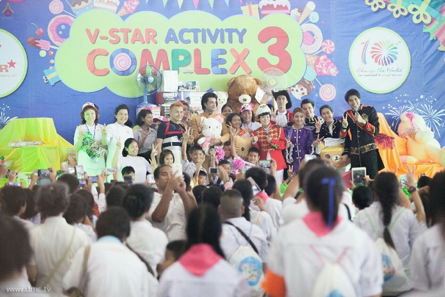  ฮิมานชู โซนิ (Himanshu Soni) ได้ให้เกียรติมาร่วมงานวันรวมพลัง เด็กดี V-Star ครั้งที่ 10