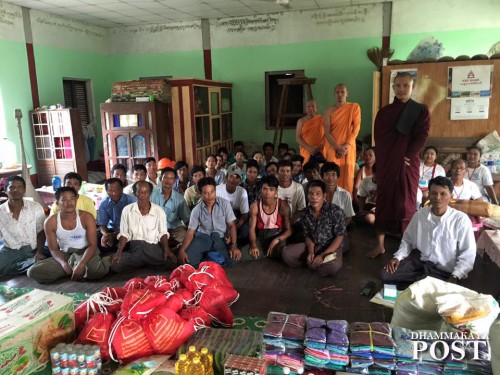 Helps for Flooding in Myanmar, August 2015