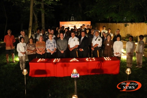 Candle Lighting for World Peace // August 23, 2016 - DIMC New Jersey, USA