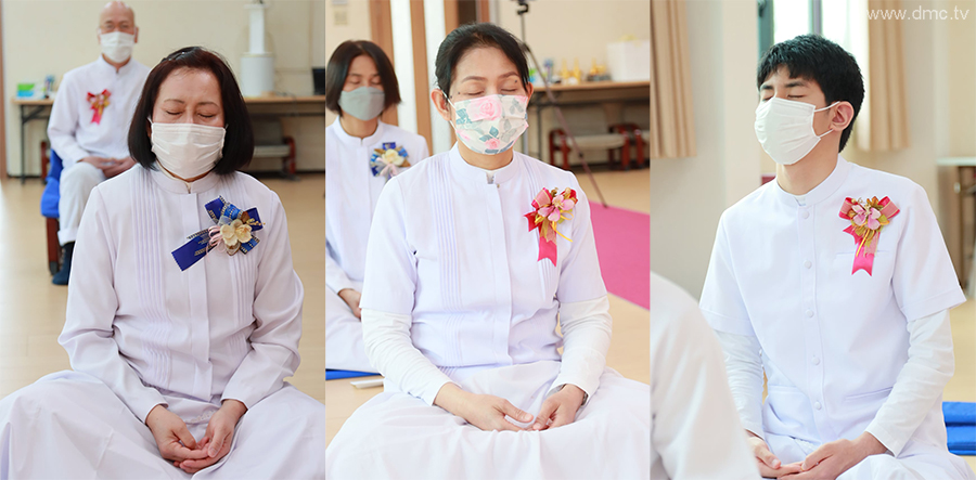 วัดพระธรรมกายไอจิ จัดพิธีบูชาข้าวพระ