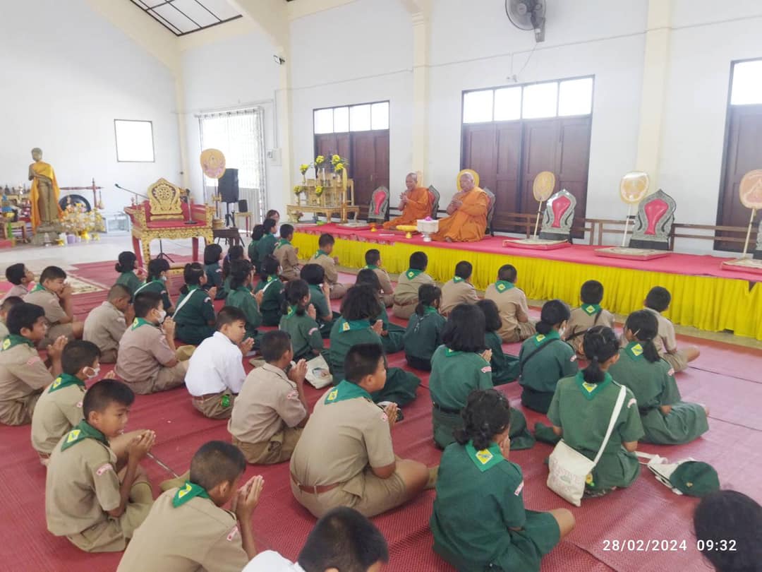 ชมรมพุทธรักษาจังหวัดชายแดนใต้ จัดกิจกรรมเยาวชนจิตอาสารักษ์บวร จ.ปัตตานี
