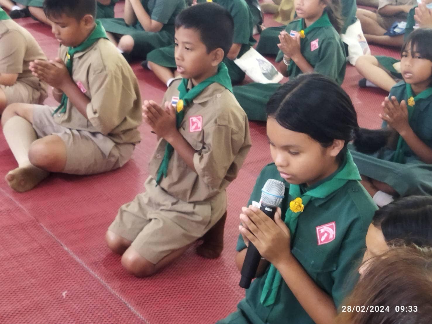 ชมรมพุทธรักษาจังหวัดชายแดนใต้ จัดกิจกรรมเยาวชนจิตอาสารักษ์บวร จ.ปัตตานี