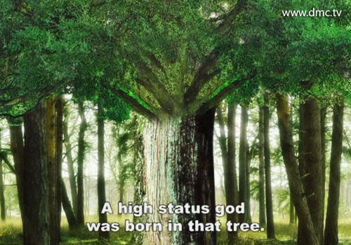 ต้นสมุขกะซึ่งเป็นไม้มงคลพฤกษ์