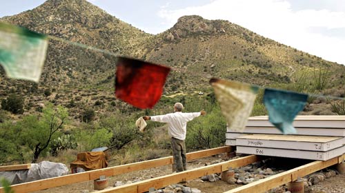 In the Arizona desert, Buddhists will embark on a three-year silent retreat