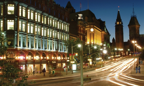 streets at night