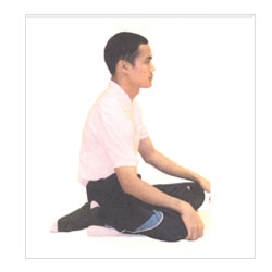 ท่านั่งพับเพียบที่ผิด ท่านั่งพับเพียบที่ผิด