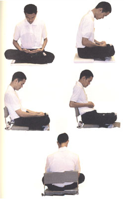 ท่านั่งสมาธิที่ผิด ท่านั่งสมาธิที่ผิด