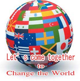 Let's come to Change the World