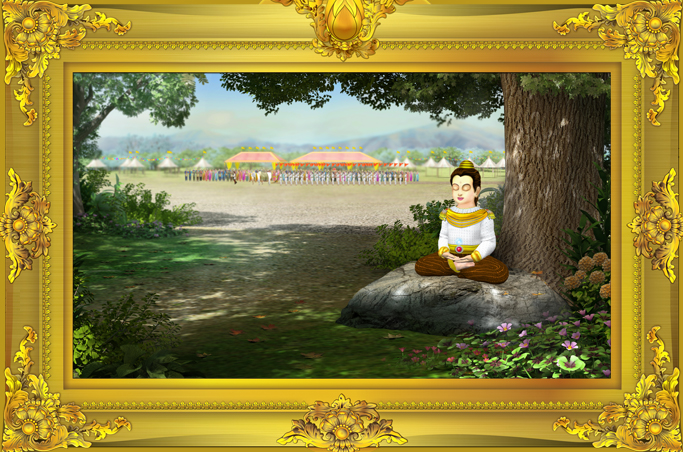 เจ้าชายสิทธัตถะทรงบรรลุปฐมฌาณตั้งแต่ทรงพระเยาว์