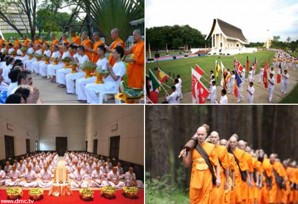 Mass Ordination of International Monks