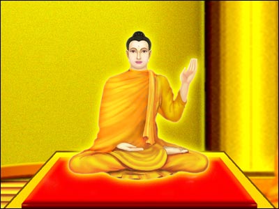 Lord Buddha taught that the husband and wife are connected, not with a cord but with the heart. 