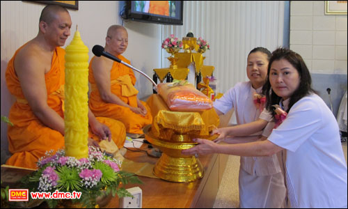 ถวายผ้าป่าธรรมชัย ถวายผ้าป่าธรรมชัย