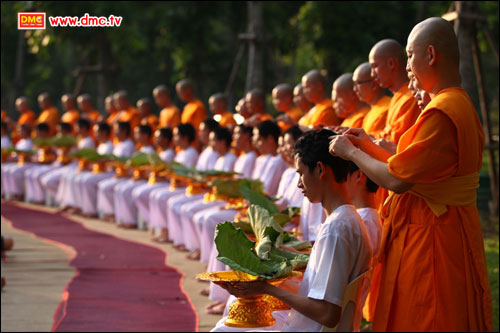 พิธีตัดปอยผมธรรมทายาท