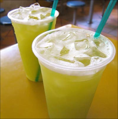 Sugar-cane juice and poison: It can be compared to a mixture of sugar-cane juice and poison. 