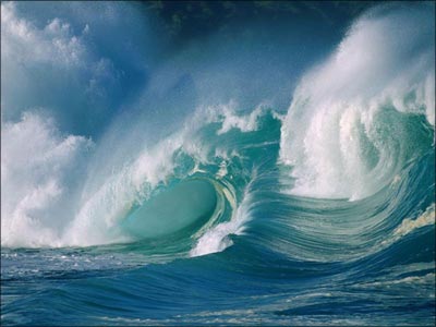 A Wide Ocean: It can be compared to compared to the wide ocean into which all rivers must flow. 
