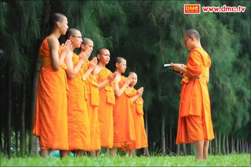  It is part of keeping the Buddhist tradition.