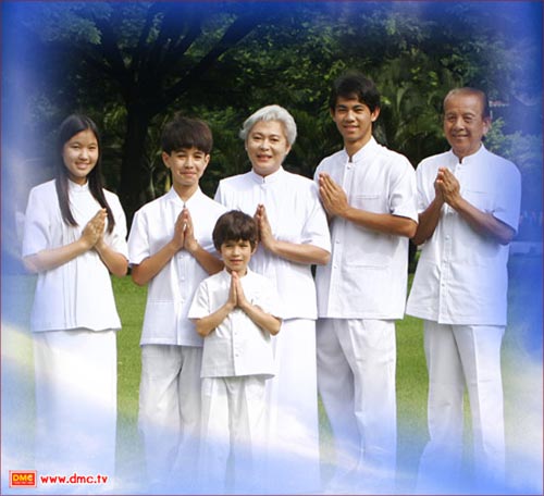 Have excellent health because we consistently offered food to others.