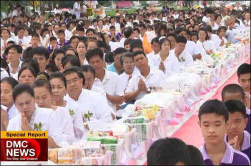 พุทธศาสนิกชนได้แสดงตนเป็นพุทธมามกะ เพื่อแสดงถึงความเป็นชาวพุทธอย่างแท้จริง