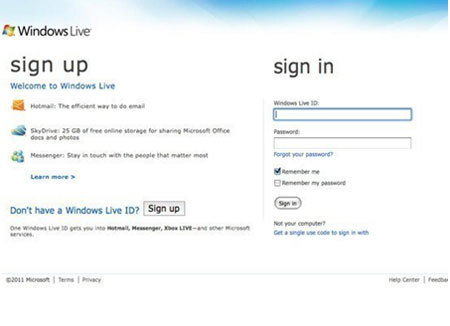 Live.com จากยักษ์ใหญ่ Microsoft