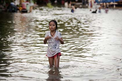 น้ำท่วมกับเด็กไทย