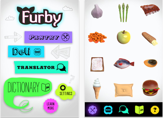 ตุ๊กตาเฟอร์บี้ Furby app