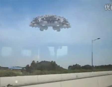 UFOโอขนาดยักษ์โผล่กลางเมืองกว่างโจว
