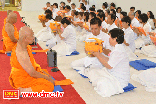 บวชเข้าพรรษา วัดพระธรรมกายจอร์เจีย