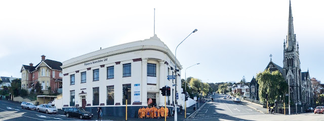อาคารสำนักงานแห่งใหม่ของสถาบันวิจัยนานาชาติ ธรรมชัย (DIRI) ตั้งอยู่ตรงข้ามมหาวิทยาลัย Otago เมืองดันนีดิน นิวซีแลนด์